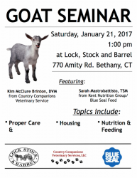Goat Seminar
